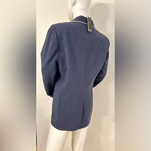 New With Tags Premise Blazer White Trim Piping - Long sleeves - Picture 6 of 9